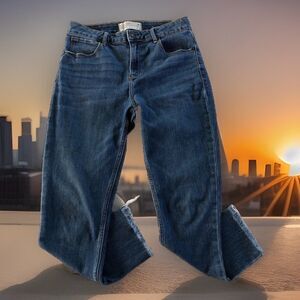 Abercrombie & Fitch Women’s Super Skinny Ankle High Rise Jeans Raw Hem 28/6